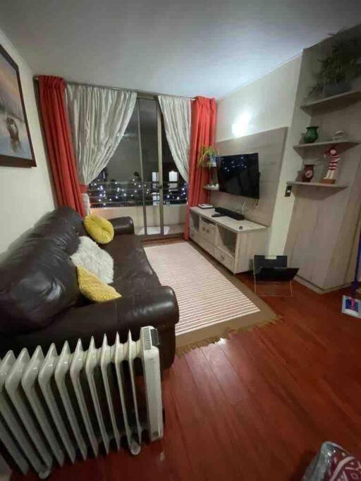 Comodo Departamento En El Centro De Stgo Apartment Santiago Ngoại thất bức ảnh